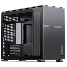 Jonsbo D31 MESH Micro-ATX Case, Tempered Glass - black