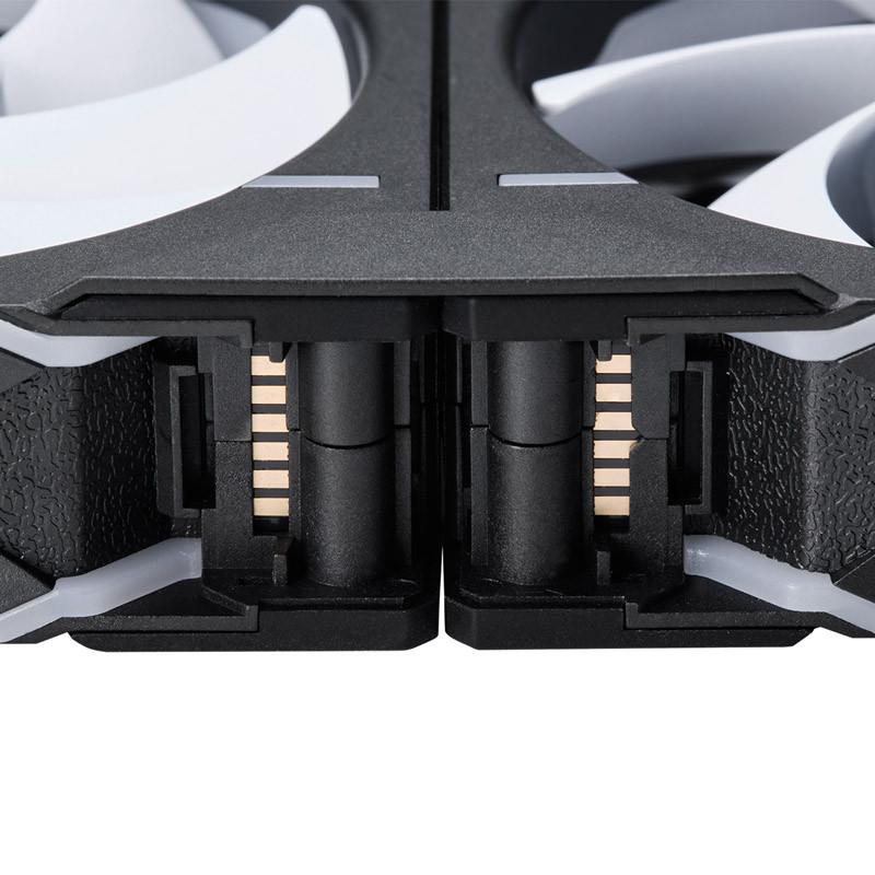 Ventilateur PWM Phanteks D30 120 mm, DRGB, noir