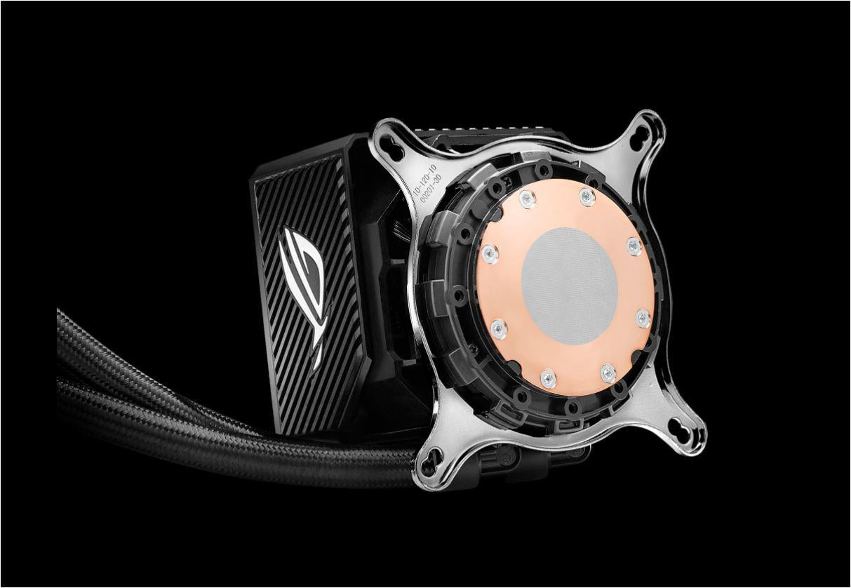 Refroidisseur Asus « RYUJIN II 240 ARGB », universel, refroidissement liquide, ventilateur 120 mm x 2, 2 200 tr/min, ARGB éclairé, « RYUJIN II 240 ARGB » (timbre vert 2,00 lei)