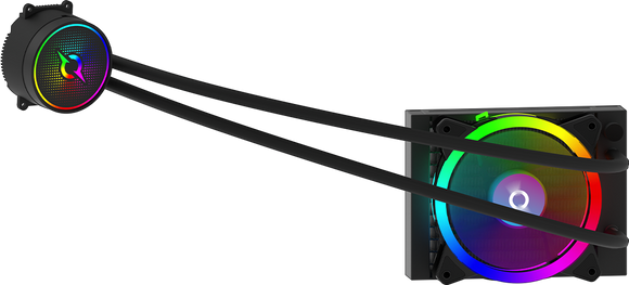 Refroidisseur de processeur Aquarius 120 AIO Noir ARGB
