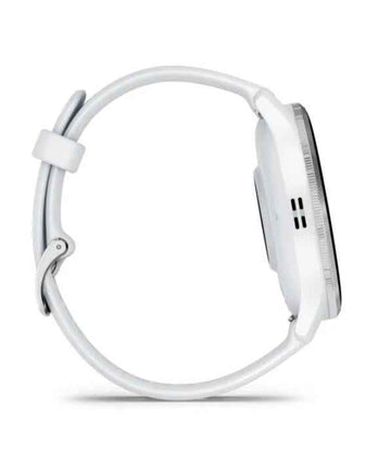 Garmin Venu 3 3.56 cm (1.4") AMOLED 45 mm Digital 454 x 454 pixels Touchscreen Silver, White Wi-Fi GPS (satellite)