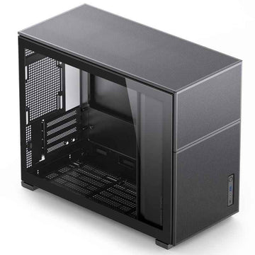 Jonsbo D31 MESH Micro-ATX Case, Tempered Glass - black