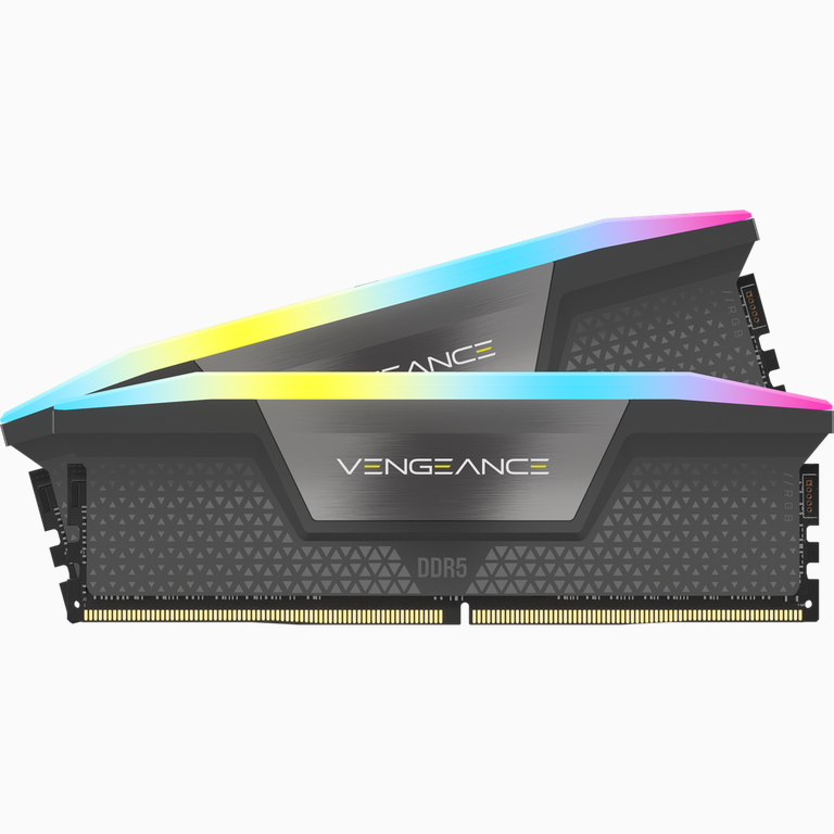 Corsair AMD EXPO Vengeance RGB 64 Go (2 x 32 Go) DDR5 5200MT PCB noir CL40 1,25 V