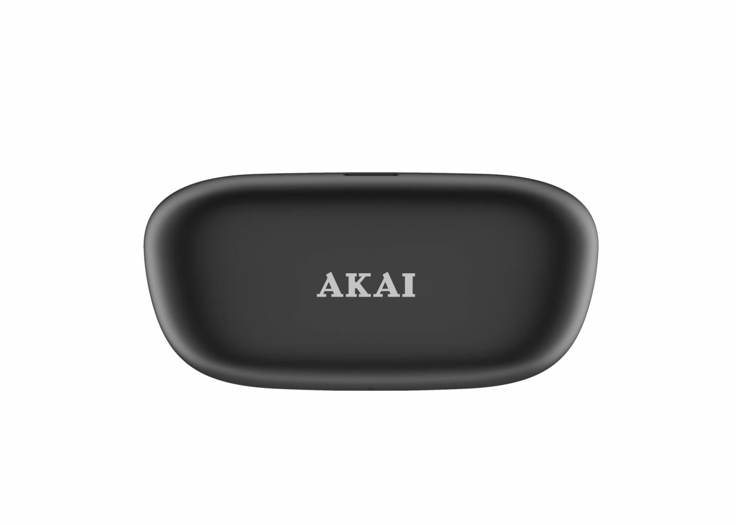 Casque sans fil akai btje-j20anc noir  bte-j20anc  timbre vert 08 lei
