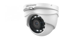 CAMERA supraveghere HIKVISION turret, pt. exterior, dist. IR 20 m, lentila fixa 3.6 mm, 2 Mpx, cu fir, carcasa plastic, "DS-2CE56D0T-IRMF3C" (timbru verde 0.8 lei)
