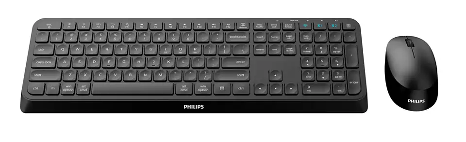 Kit philips spt6407 sans fil noir  spt6407  timbre vert 08 lei