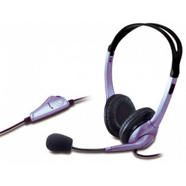 Casque GENIUS - HS-04S (casque + microphone), prise jack simple