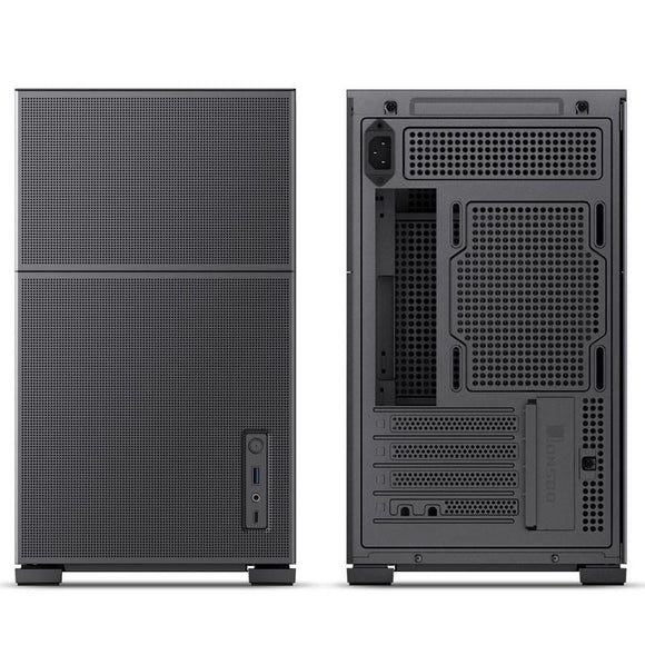 Jonsbo D31 MESH Micro-ATX Case, Tempered Glass - black