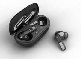 Casque sans fil Akai BTJE-J20ANC, noir « BTE-J20ANC » (timbre vert 0,8 lei)