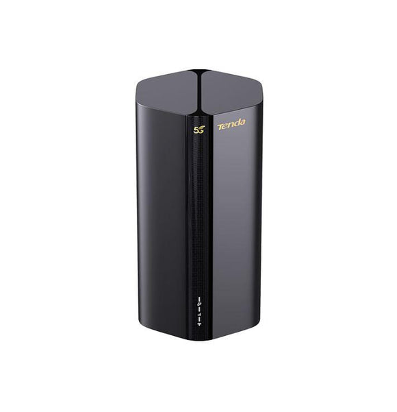 ROUTER Tenda 5G03, 5G | 802.11ax | Wifi 6 | AX 1800; Porturi LAN x 2 Gigabit; | Antena 8 interne, 2 interne WIFI, 2 porturi TS-9 |&nbsp; CPU 7nm Quad Core 2 GHz | Negru "5G03" (timbru verde 0.8 lei)