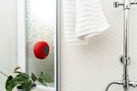 Boxa Spacer portabila, 3W RMS, 4h, rosu