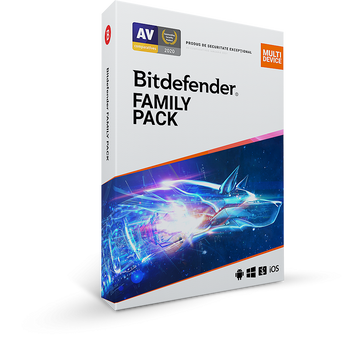 LICENTA Bitdefender Antivirus Family Pack, 15 utilizatori, 1 an pt. PC, retail "FP02ZZCSN1215BEN"- valabile doar pe teritoriul Romaniei