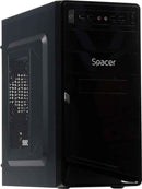 CARCASA SPACER, Mini Tower, mATX, "MOON", 450 (230W for 450 Desktop PC), USB 2.0 x 4, Jack 3.5mm x 2, "SPC-MOON" (timbru verde 0.8 lei)