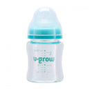 Biberon en verre 120 ml + 2 tétines supplémentaires