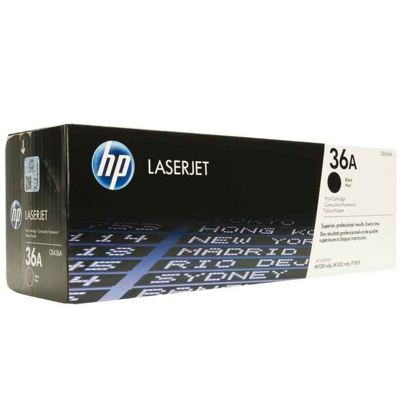 HP 36A original LaserJet Toner cartridge CB436A black standard capacity 2.000 pages 1-pack