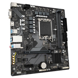 Gigabyte | B760M H DDR4 1.0 M/B | Processor family Intel | Processor socket LGA1700 | DDR4 DIMM | Memory slots 2 | Supported hard disk drive interfaces SATA, M.2 | Number of SATA connectors 4 | Chipset Intel B760 Express | Micro ATX