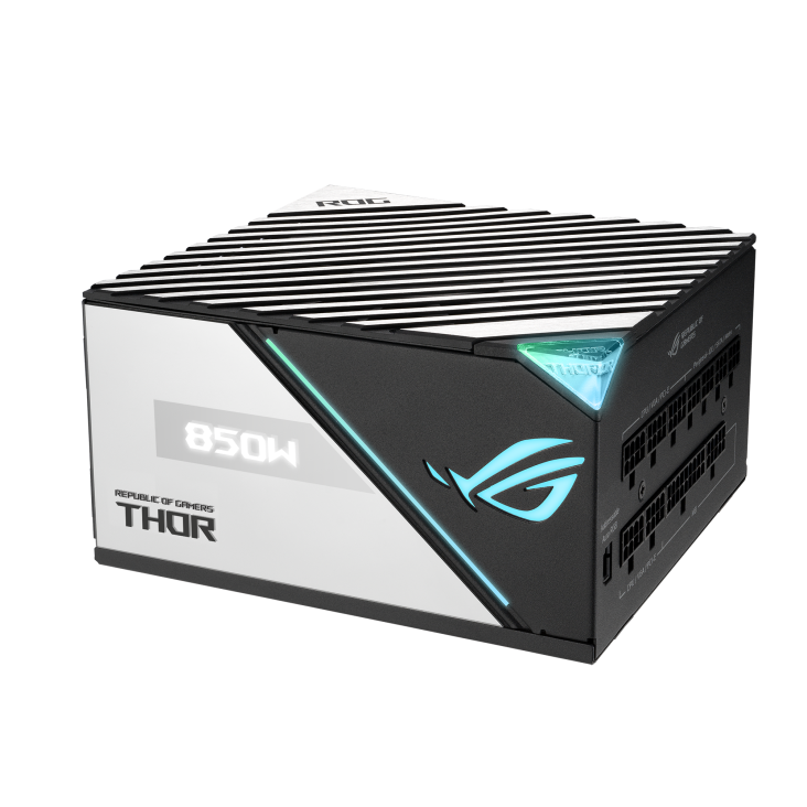 Bloc d'alimentation ASUS ROG THOR 850W PLATINUM II « ROG-THOR-850P2 » (tampon vert 2 lei)