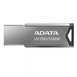 Clé usb adata uv350 128 go usb type-a 3.2 gen 1 3.1 gen 1 argent