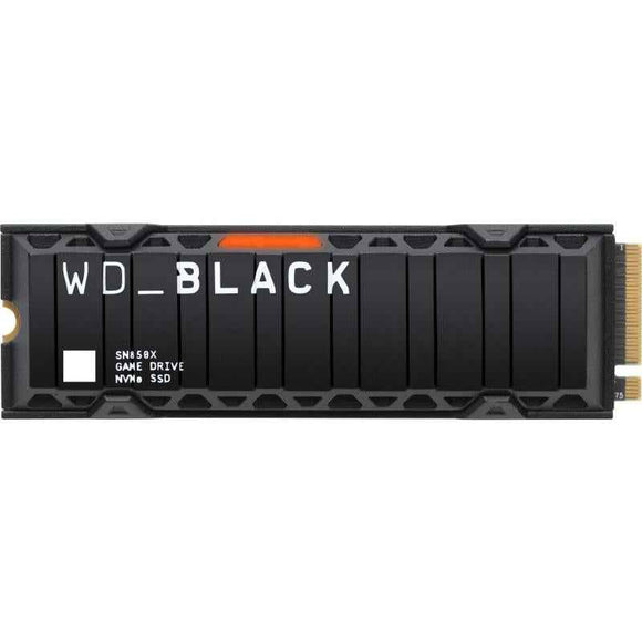 WD Black 1TB SN850X NVMe SSD Supremely Fast PCIe Gen4 x4 M.2 with heatsink internal single-packed POWERED BY SANDISK
