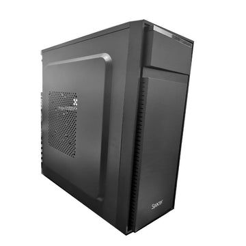 CARCASA SPACER - office, Middle Tower, ATX, sursa 300W, 1 x fan, USB 2.0 x 2, USB 3.0 x 1, PSU shroud, black "SPCS-OC-TOP-300W" (timbru verde 0.88 lei)