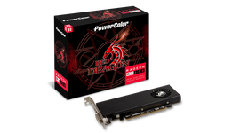 PowerColor Red Dragon AXRX 550 4GBD5-HLE graphics card AMD Radeon RX 550 4 GB GDDR5 - 0