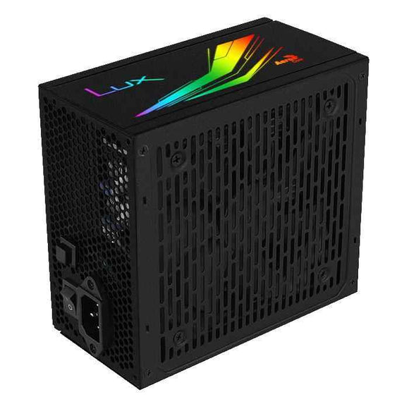 Alimentation Aerocool Lux RGB 550M 550 W Noir