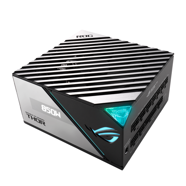 Bloc d'alimentation ASUS ROG THOR 850W PLATINUM II « ROG-THOR-850P2 » (tampon vert 2 lei)