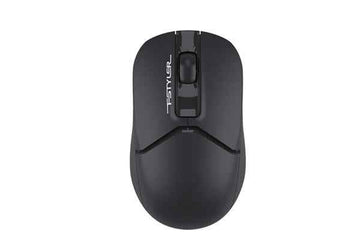 MOUSE A4tech, PC sau NB, wireless, 2.4GHz, optic, 1200 dpi, butoane/scroll 3/1, , negru, "FG12-BK" (timbru verde 0.18 lei)
