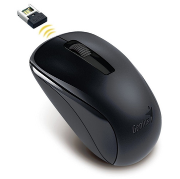 Genius nx-7005/ 1200 dpi/ capteur yeux bleus/ sans fil/ noir