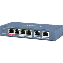Hikvision DS-3E1106HP-EI network switch Managed Fast Ethernet (10/100) Power over Ethernet (PoE) Grey