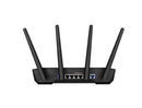 Dual Band WiFi 6 Gaming Router | TUF-AX3000 | 802.11ax | 2402+574 Mbit/s | 10/100/1000 Mbit/s | Ethernet LAN (RJ-45) ports 4 | Mesh Support Yes | MU-MiMO Yes | No mobile broadband | Antenna type 4xExternal | 1 x USB 3.2 Gen 1