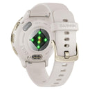 Montre connectée Garmin Venu 3S, ivoire/or doux, « 010-02785-04 » (timbre vert : 0,18 lei)