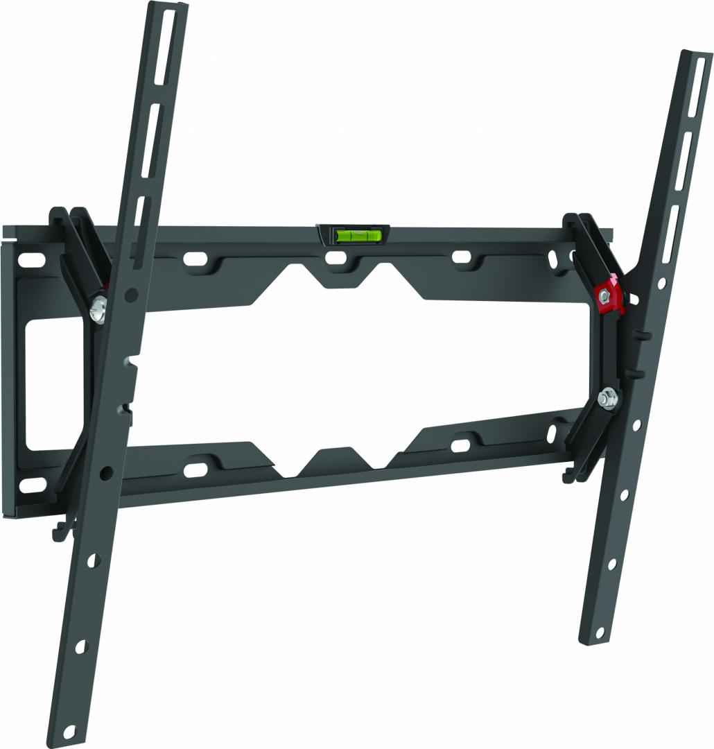 SUPORT de perete BARKAN, pt 1 TV/monitor plat, curbat, diag. max 65 inch, inclinare, max 50 Kg, "E310+.B"