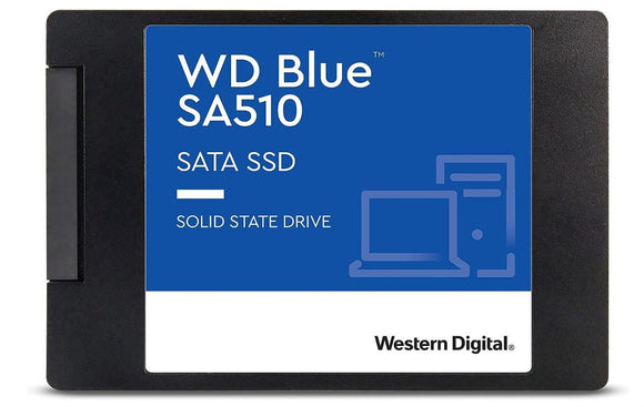 WD Blue SA510 SSD 2TB SATA III 6Gb/s cased 2.5inch 7mm internal single-packed POWERED BY SANDISK