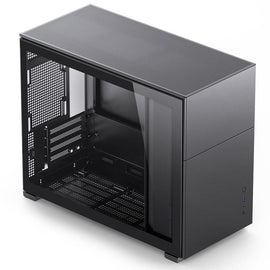 Jonsbo D31 Micro-ATX Case, Tempered Glass - black - 0