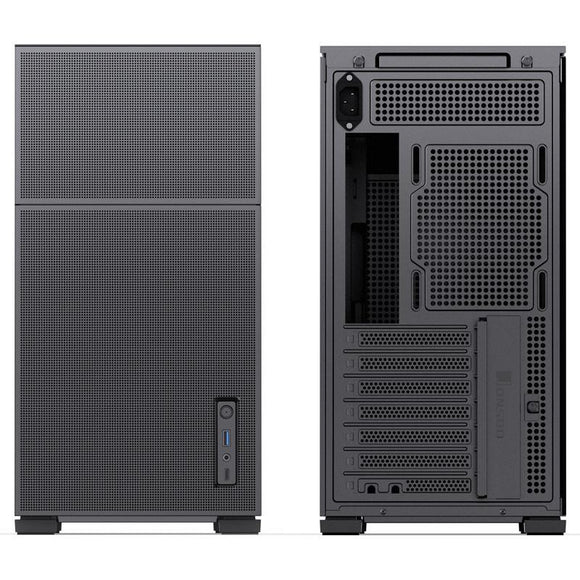 Jonsbo D41 MESH ATX Case, Tempered Glass - black