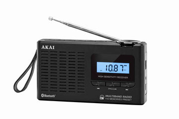 Radio portabil AKAI APR-600 0.8 W, negru