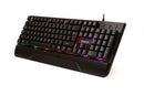 KIT gaming SPACER USB INVICTUS, tastatura RGB rainbow + mouse optic 7 culori, black, "SPGK-INVICTUS" (timbru verde 0.8 lei)-6