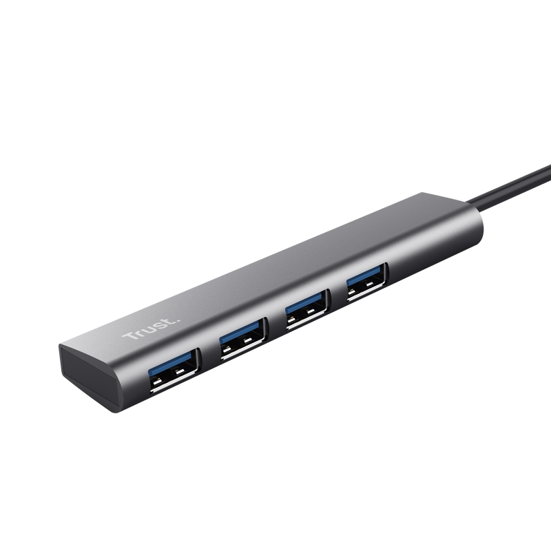 Concentrateurs usb tust halyx 4 ports usb-c