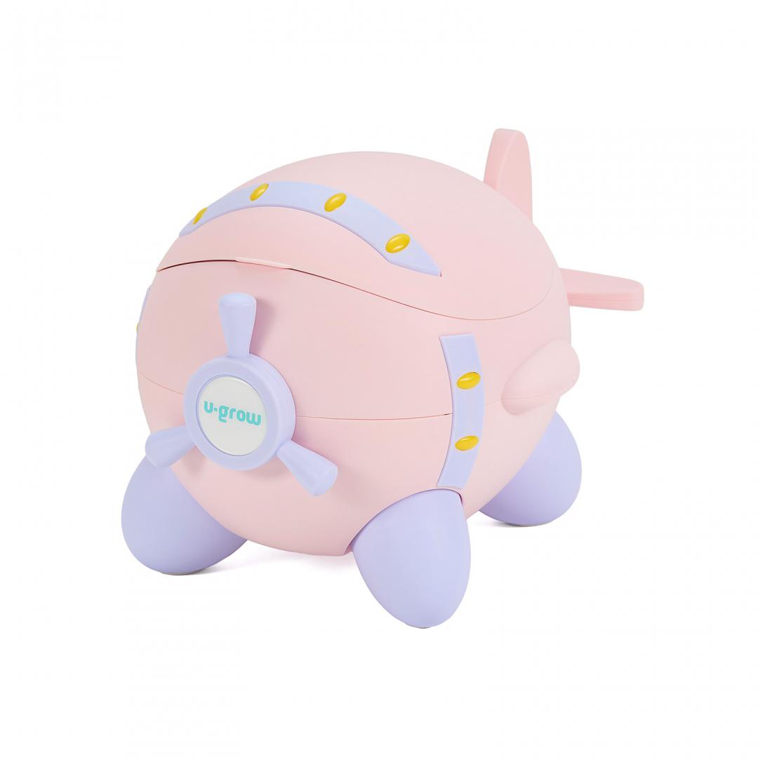 Jouet avion, rose, U-Grow
