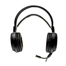 Casque gaming Spacer RGB, filaire, standard, utilisation gaming, microphone sur la perche, connexion via USB & Jack 3,5 mm x 2, éclairage RGB, noir, "SPGH-PHANTOM", (tampon vert 0,8 lei)