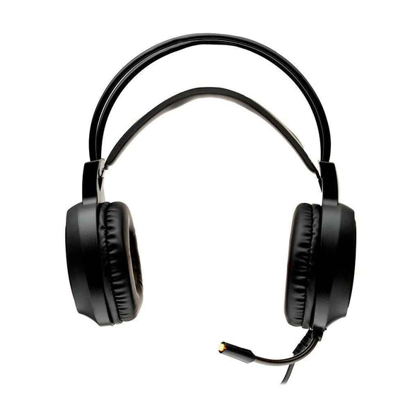 Casque gaming Spacer RGB, filaire, standard, utilisation gaming, microphone sur la perche, connexion via USB & Jack 3,5 mm x 2, éclairage RGB, noir, "SPGH-PHANTOM", (tampon vert 0,8 lei)