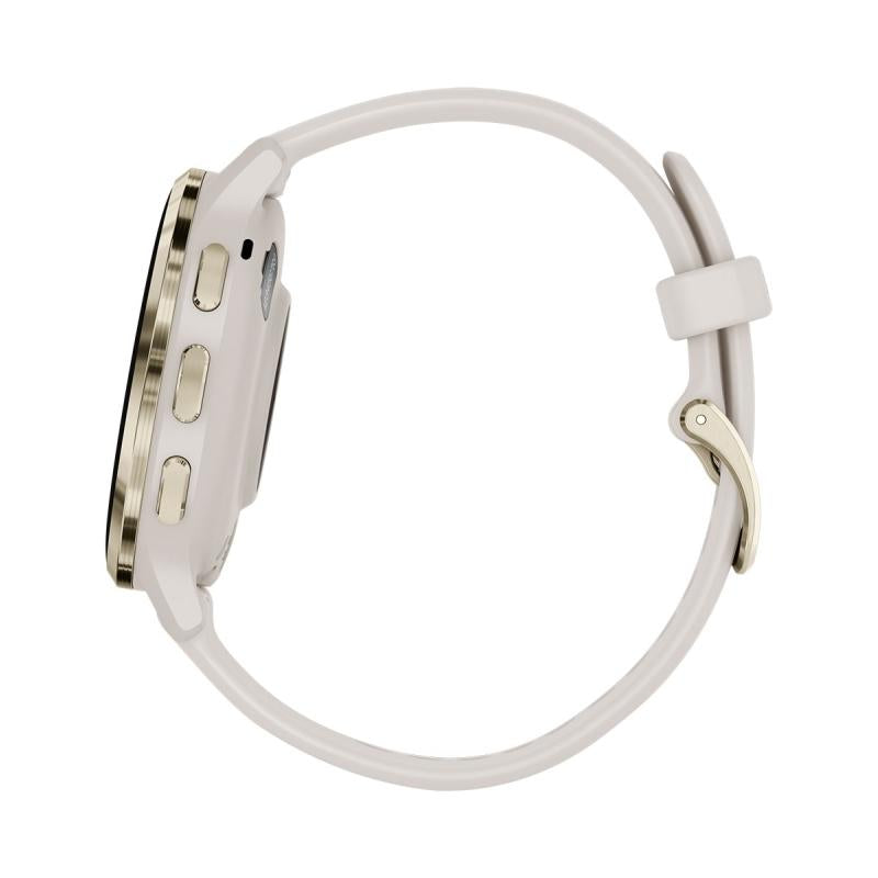 Montre connectée Garmin Venu 3S, ivoire/or doux, « 010-02785-04 » (timbre vert : 0,18 lei)