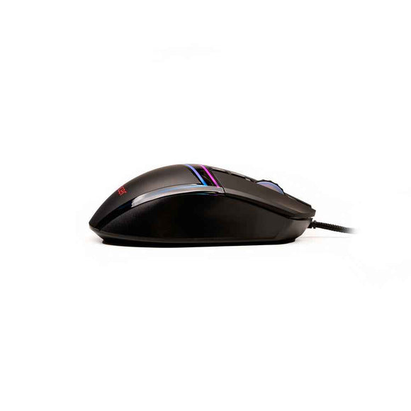 MOUSE Spacer - gaming, gaming, cu fir, USB, optic, 12.000 dpi, butoane/scroll 7/1, iluminare RGB, negru, "SPGM-ALIEN-PRO" (timbru verde 0.18 lei)