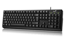 Tastatura Genius KB-100 cu fir, negru