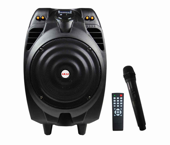 Boxa portabila Akai cu troller 50W negru