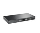 TP-LINK TL-SG3428X-UPS JetStream 24-Port Gigabit L2+ Managed Switch with 4 10GE SFP+ Slots and UPS Power Supply-2
