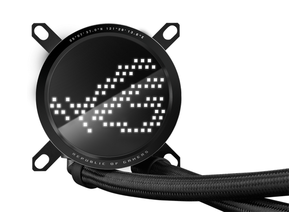 ASUS ROG RYUO III 240 ARGB 240mm All-In-One CPU Liquid Cooler with Anime Matrix LED Display