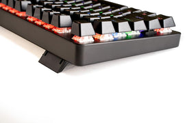 TASTATURA MECANICA SPACER USB IMMORTAL, switch-uri mecanice albastre, 50 mil. apasari, 87 taste, anti-ghosting 26 taste, anti-spill, black, "SPKB-MK-IMMORTAL"   (timbru verde 0.8 lei)