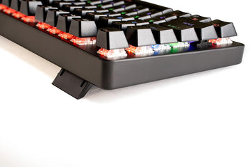 TASTATURA MECANICA SPACER USB IMMORTAL, switch-uri mecanice albastre, 50 mil. apasari, 87 taste, anti-ghosting 26 taste, anti-spill, black, "SPKB-MK-IMMORTAL"   (timbru verde 0.8 lei)